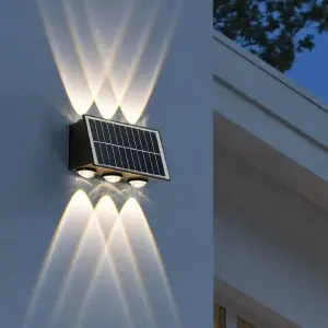 Lampara Recargable Panel Solar  SL06RGB