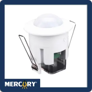 SENSOR PARA INCRUSTAR TECHO 360° MERCUR