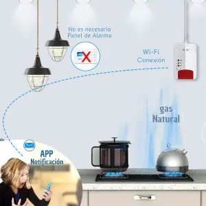 ALARMA DETECTORA DE GAS NATURAL: Seguridad para tu hogar - ALARMA DETECTORA DE GAS NATURAL