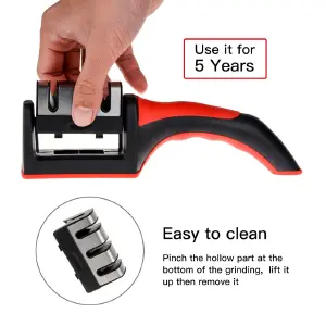 Afilador Cuchillo 3 Estaciones