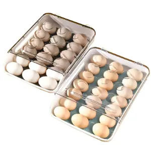 Organizador de huevos transparente
