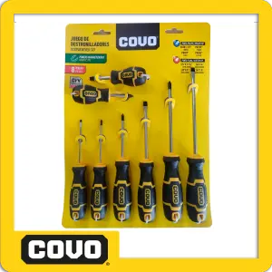 SET DE DESTORNILLADORES MAGNETICOS CRV