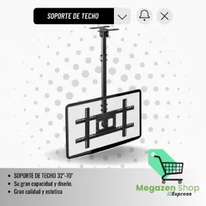 SOPORTE DE TECHO 32"-70"