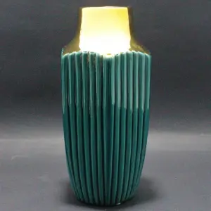 Jarrón decorativo verde