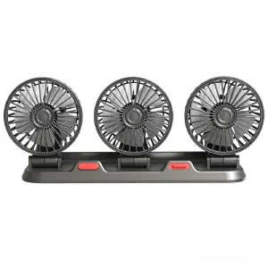 Ventilador Carro  triple Escritorio