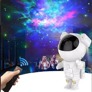 astronauta proyector