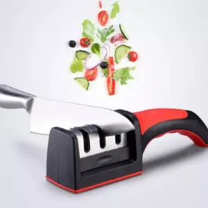 Afilador de cuchillos 3 en 1
