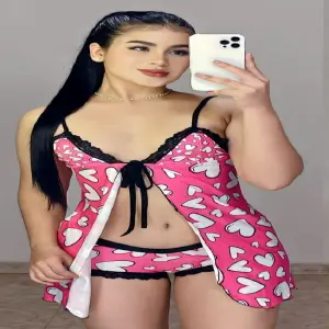 Babydoll sexy en piel de durazno