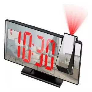 Reloj Despertador Digital Con Proyector