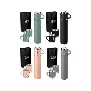 Set Termo Temperatura Acero Inoxidable