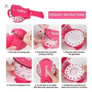 PEGADOR DE GEMAS PARA NIÑAS
