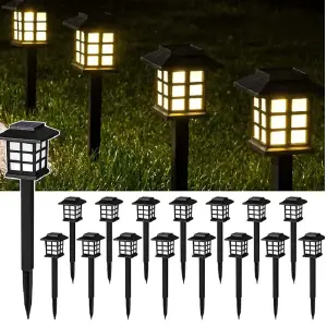 Lampara Antejardin Solar Diseño 1