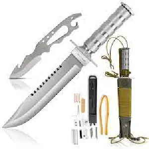 CUCHILLO BOWIE CAZA MULTIUSO: El Compañero Perfecto para tus Aventuras - CUCHILLO BOWIE CAZA MULTIUSO