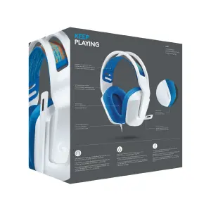 Diadema G335 Wired Gaming Headsetwhite-3