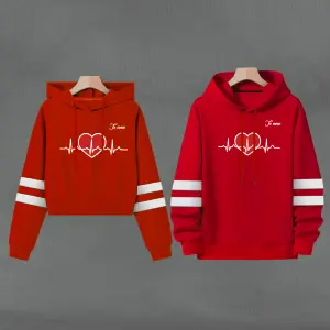 Buso Buzo, Hoodie CORAZON 6 ROJO