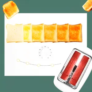 Tostador Tostadora De Pan Eléctrico