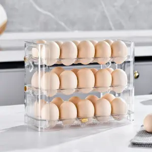 Bandeja Soporte Huevos 3 niveles x30