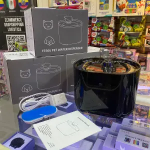 Fuente De Agua Automática De Plástico Pa