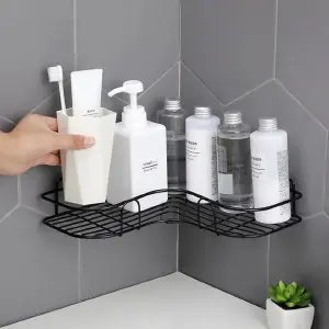 Organizador con adhesivos para esquina
