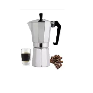 Cafetera Italiana En Aluminio De 12 Taza