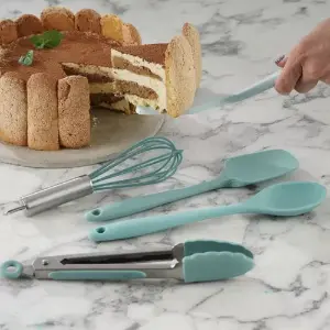 Set De Utensilios De Cocina En Silicona