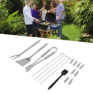 Juego De Barbacoa Utensilios 18pcz