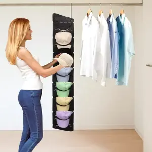 Organizador de Gorras: El Almacenamiento Perfecto para tu Colección - Organizador de Gorras 7 Puestos