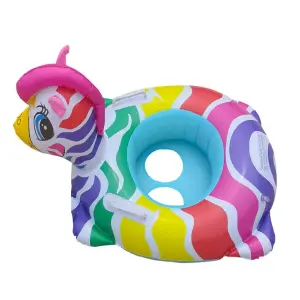 FLOTADOR INFLABLE ZEBRA COLORES
