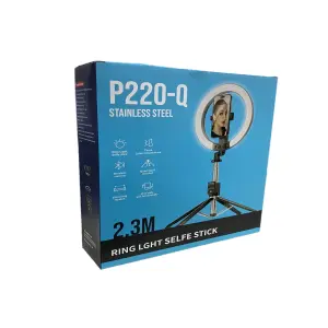 Tripode P/Celular Aro Luz 2.3MT P220-Q