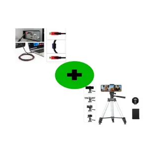 Combo: Cable HDMI 1.5mts+Tripode DK3888
