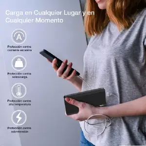 Power Bank Batería Portátil 10000mah 2.1