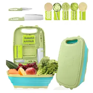 Tabla De Cortar Escurridor Plegable con