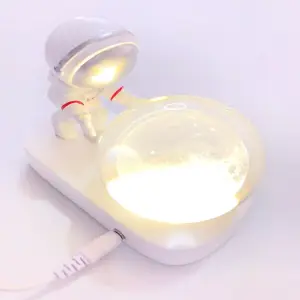 Lámpara Astronauta Con Esfera De Cristal