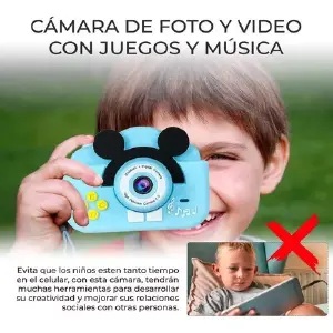 Camara Fotografica Niños MIKEY