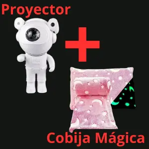 ASTRONAUTA PROYECTOR + COBIJA LUMINOSA