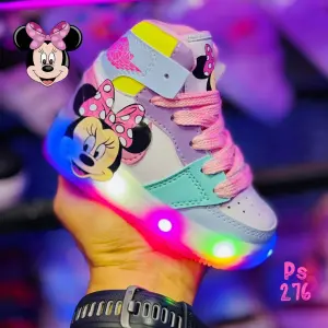 Calzado Caricatura Niñas Luces | 014