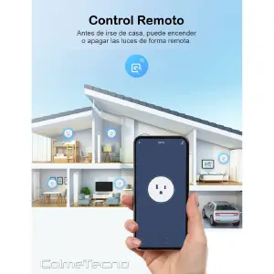 ENCHUFE INTELIGENTE COMPATIBLE CON ALEXA