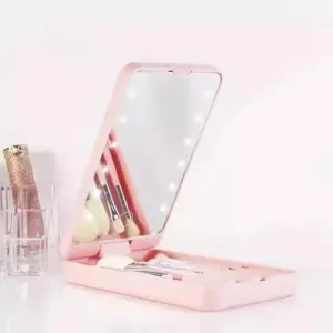 Estuche De Espejo Led De Maquillaje Rota