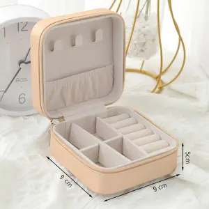 Caja Joyero Alhajero Organizador Anillos