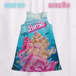 Vestido barbie sirena