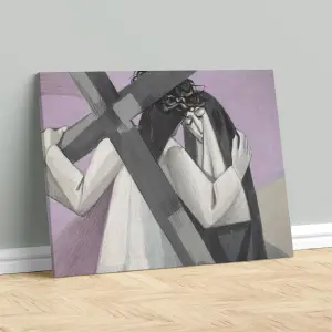 JESÚS GEOMETRIZADO LIENZO 01