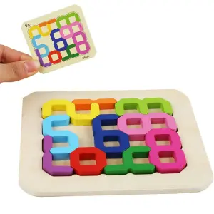 Lasoba Numberblocks, 30 Piezas Montessor