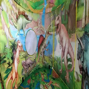 Carpa de juego de dinosaurios BST-3