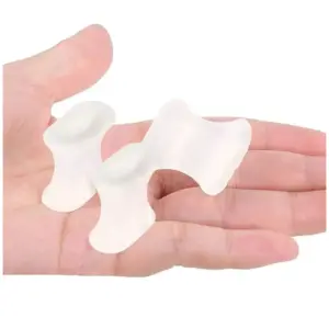 Separador dedos pie en silicona pack x2