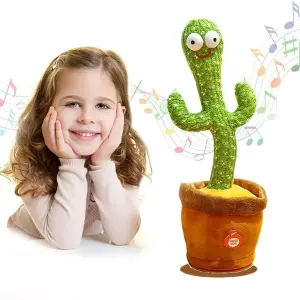 CACTUS BAILARÍN JUGUETE IMITA VOZ CANTA