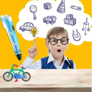 Lápiz Eléctrico Para Dibujos en 3D Niños