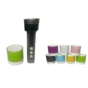 KIT LINTERNA HS-8026A + MINI BOCINA S10