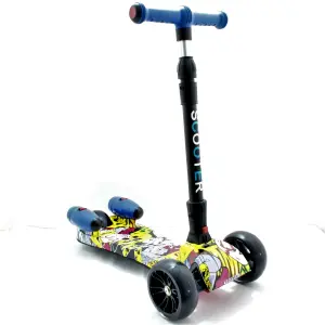 Patineta tipo Monopatín con humo