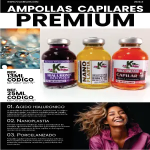 reconstruccion capilar 3U25ml ampolleta