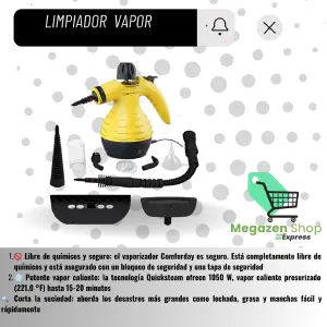 LIMPIADOR A VAPOR: La Solución Definitiva para una Limpieza Profunda - LIMPIADOR A VAPOR